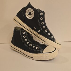 Converse Black and White High-Tops